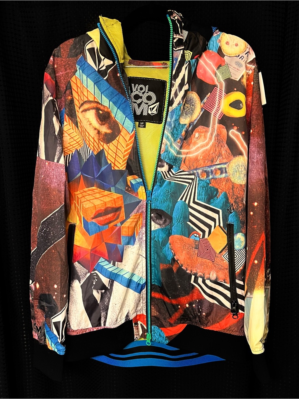 Volcom Hovin Wang collab hoodie oversized small
